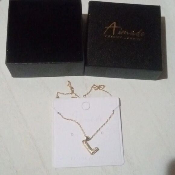 Aimade L necklace NEW‎ - Picture 1 of 3